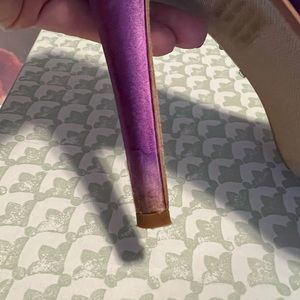 Women’s Purple Rhinestone Platform Heels